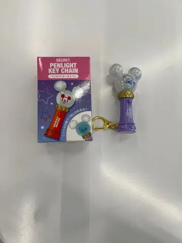 디즈니 스토어 시크릿 응원봉 키체인 스티치