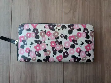 케이트 스페이드 꽃무늬 장지갑