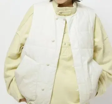 스퀘어 퀼팅 베스트