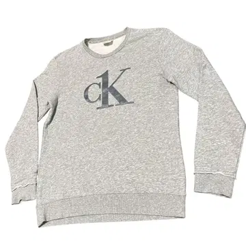 캘빈클라인 그레이 로고 맨투맨 남성용