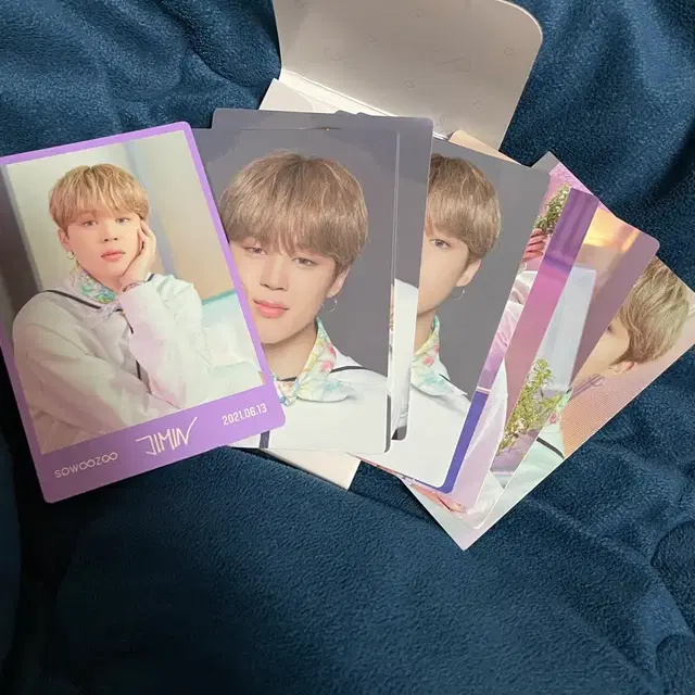 방탄 BTS 지민 소우주 미니 포카세트