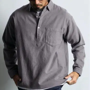 the duffer 풀오버 플란넬 셔츠