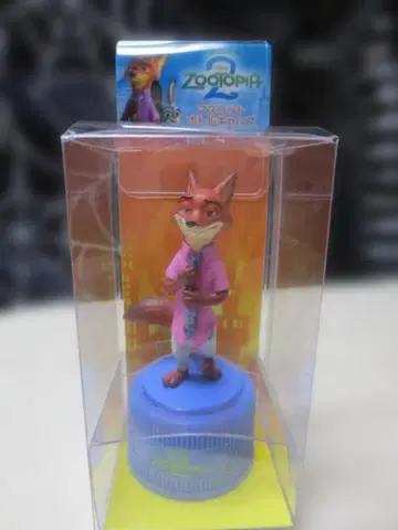 극장 한정판 주토피아 2 마스코트 병뚜껑 닉 ZOOTOPIA