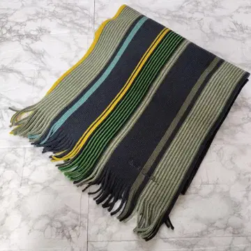 [컨디션 최상] Paul Smith 스트라이프 니트 머플러