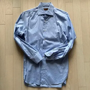 가마쿠라 셔츠 200 Makers' Shirt 라이트 블루 코튼 100%