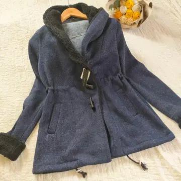 새상품 스콧 클럽 보아 속기모 가디건 코트