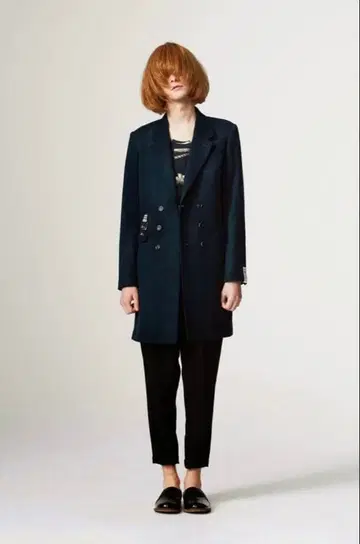 [ 새상품급 ] SHAREEF 더블 체스터 코트