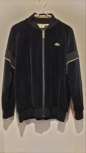 Lacoste 블랙 벨로아 블루종