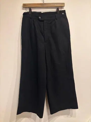 메종드소일 울 와이드 팬츠