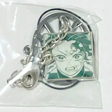 [ 미사용 ] 귀멸의 칼날 카마도 탄지로 스테인드 참 컬렉션 키링