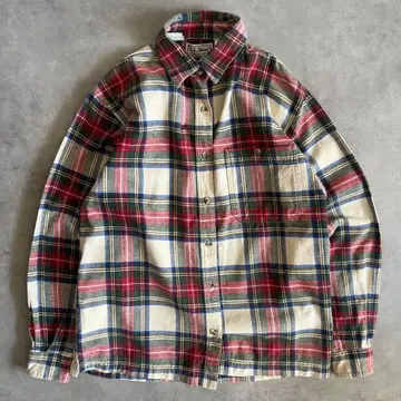 90s L.L.Bean 엘엘빈 체크 셔츠 플란넬 셔츠 USA제