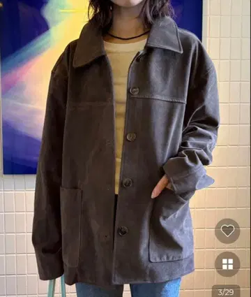 nugu one 스웨이드 자켓