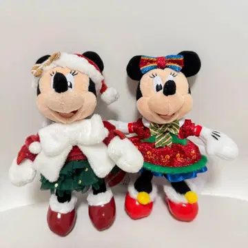 디즈니 크리스마스 미니 마우스 인형 배지 2025