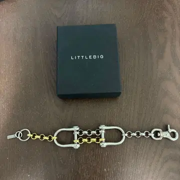 LITTLEBIG 콤비네이션 체인 팔찌 골드 실버