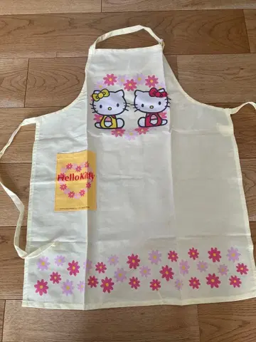 초레어! 레어! 당시물 키티 에이프런 130