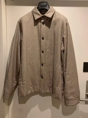 질샌더 체크 무늬 자켓 48(L)