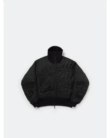 W's TECH ARMY QULTING HIGH NECK JACKET