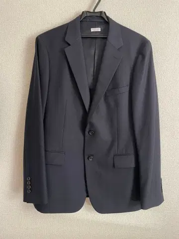 BEAUTY&YOUTH 네이비 테일러드 자켓