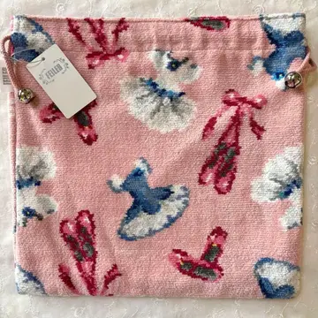 새상품 택 포함 [FEILER] 복조리 (대) 파우치 [발레리네] 핑크