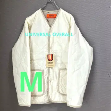 UNIVERSAL OVERALL 아이보리 퀼팅 자켓 M