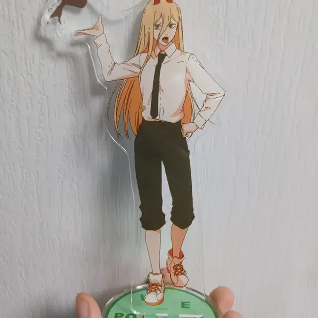 체인소맨 파워 아크릴 스탠드 및 코베니 아크릴 애니메이트 콜라보 카페