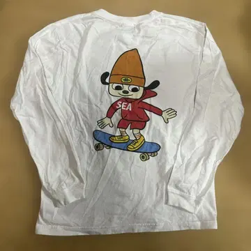 윈드앤씨 x 파라파라 래퍼 콜라보 롱 T