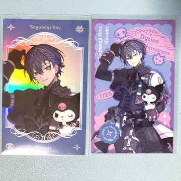 코야나기 로우 폴라로이드 Dytica x 산리오 레어 랜덤 사진풍 카드