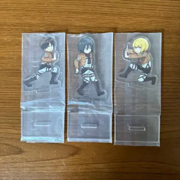 진격의 거인 아크릴 스탠드 엘렌 미카사 알민