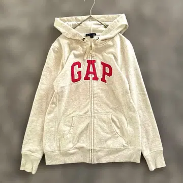 GAP 갭 풀 집업 후드티 아이보리 x 핑크 y2k 헤이세이