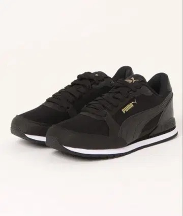 PUMA ST 러너V3 메쉬 JR 블랙