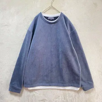 SEASON REASON/기모 트레이닝복/LL/빅 사이즈 블루