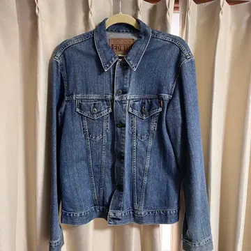 EDWIN 빈티지 인디고 데님 자켓