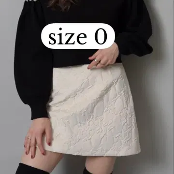 리랜드트루 스웨이드 엠보싱 미니 스코트 SS