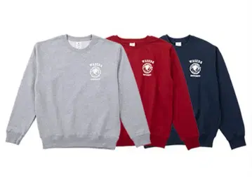 WASEDA UNIVERSITY 와세다 대학교 빨간색 트레이닝복