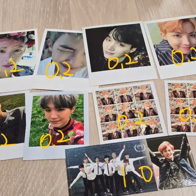 방탄소년단 포카 판매