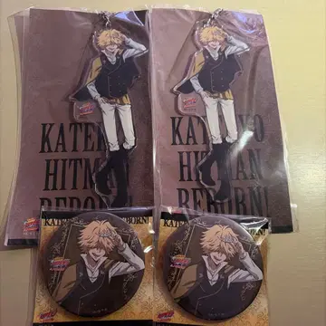 가정교사 히트맨 REBORN 벨 아크릴 키링 캔뱃지