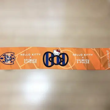 [ 시미즈 S-펄스 ] 머플러 타월 헬로키티 x J리그