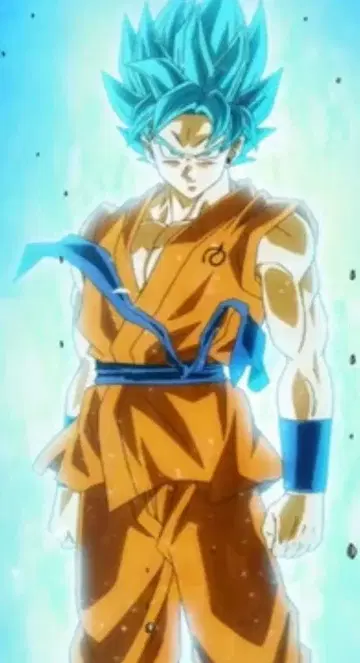 드래곤볼 손오공 블루 피규어 2개