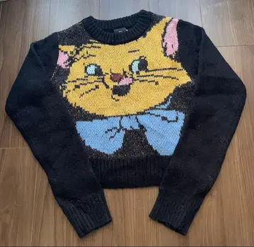 KIRSH 올레 캣 투르즈 루즈 니트 스웨터