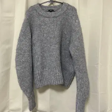 PLST 그레이 라메 스웨터 M 사이즈