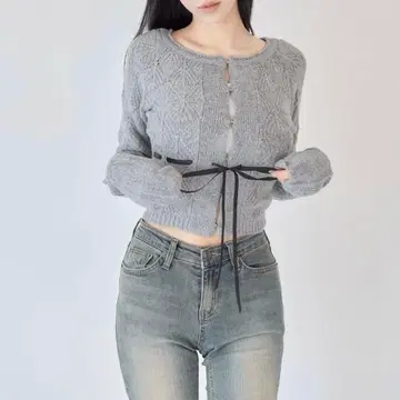 YILON 이로 니트 가디건 상의
