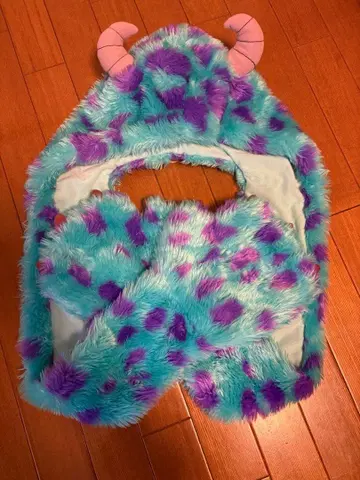 디즈니랜드 몬스터 주식회사 설리 팬캡 장갑 포함