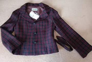 호코모모라 가을/겨울 제품 빨검 체크 무늬 셋업