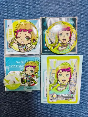 그노시아 교토마후 애니메이트 캔뱃지 아크릴 스탠드 카드 코멧