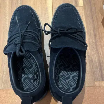 PUMA 스웨이드 모카신 BLACK 여성용 신발