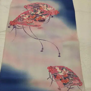 순수 실크 히오기 고쇼후케이 츠케사게 옷감 (865)