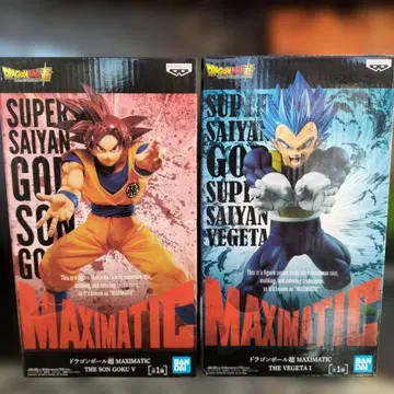 드래곤볼 MAXIMATIC 슈퍼 사이어인 베지터 손오공 세트