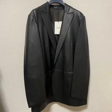 새상품 Theory 가죽 자켓 택 포함