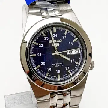 SEIKO 5 자동 와인딩 보이즈 SNKE29J1 일본제 네이비