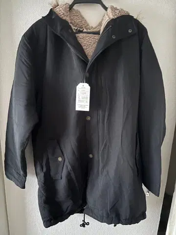 보아 안감 모즈 코트